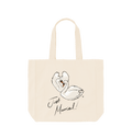 Natural Printed Bag Front