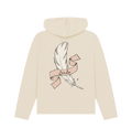 Oat Printed Hoody Back
