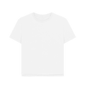 White Printed T-shirt Front