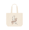 Natural Printed Bag Front
