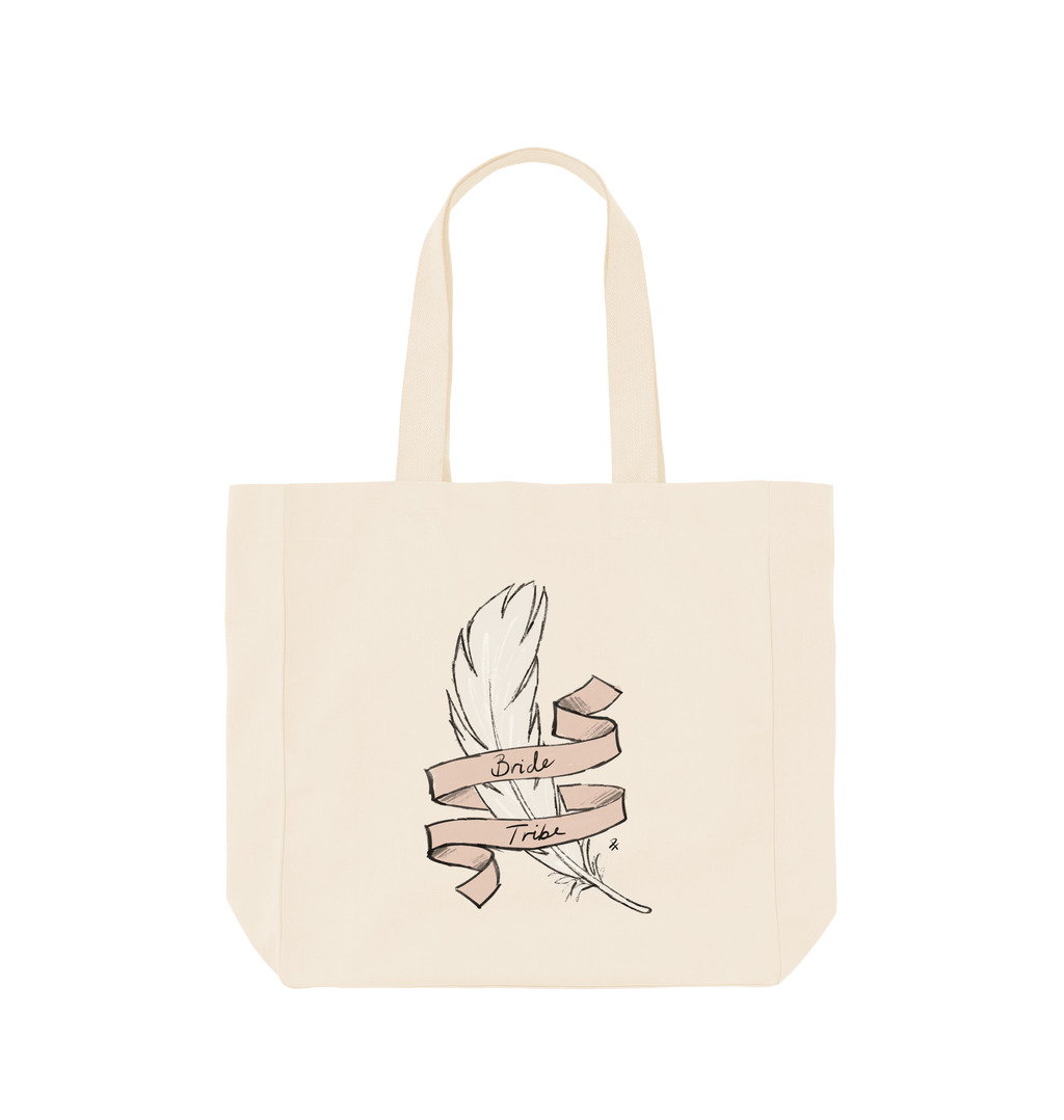 Natural Printed Bag Front