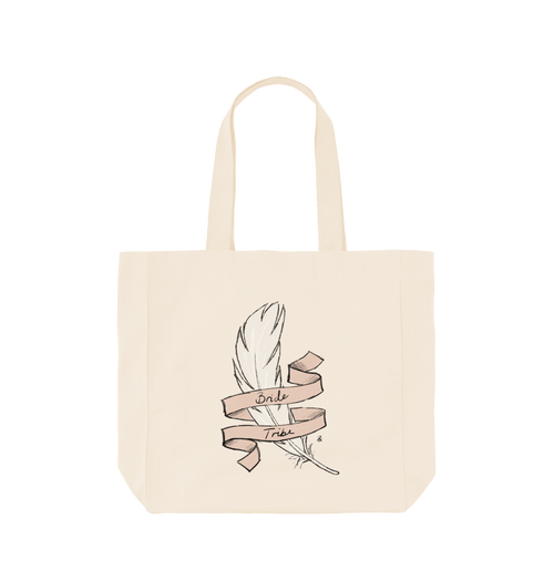 Natural Printed Bag Front