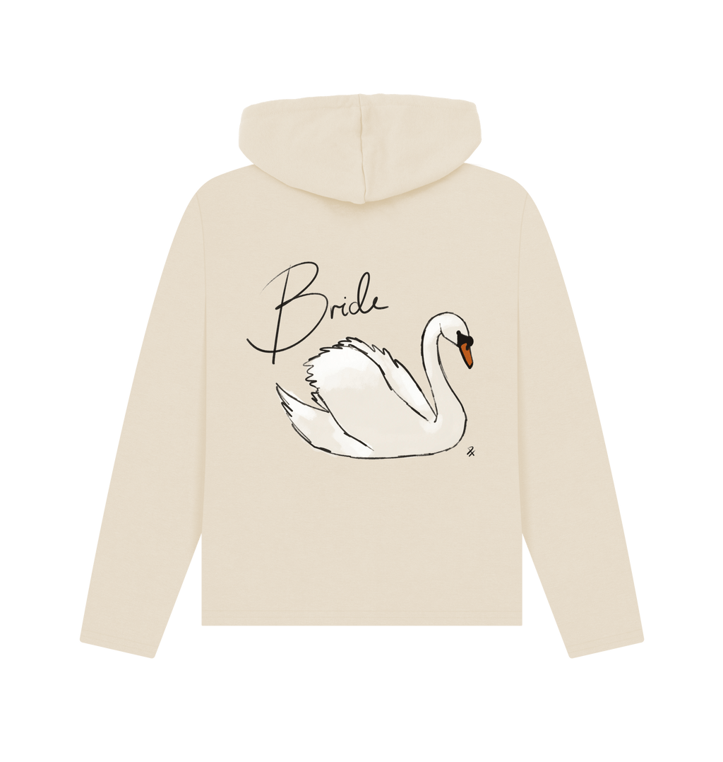 Oat Printed Hoody Back