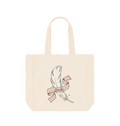 Natural Printed Bag Front