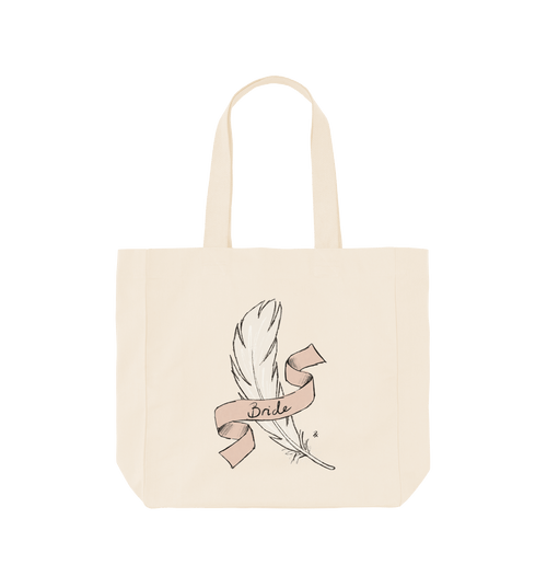 Natural Printed Bag Front